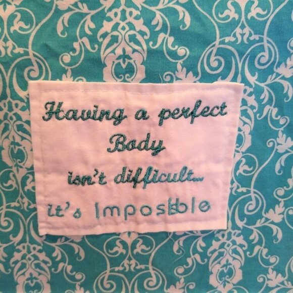 Kitchen Apron Bib Style Tie Backs Turquois… - Picture 2 of 2